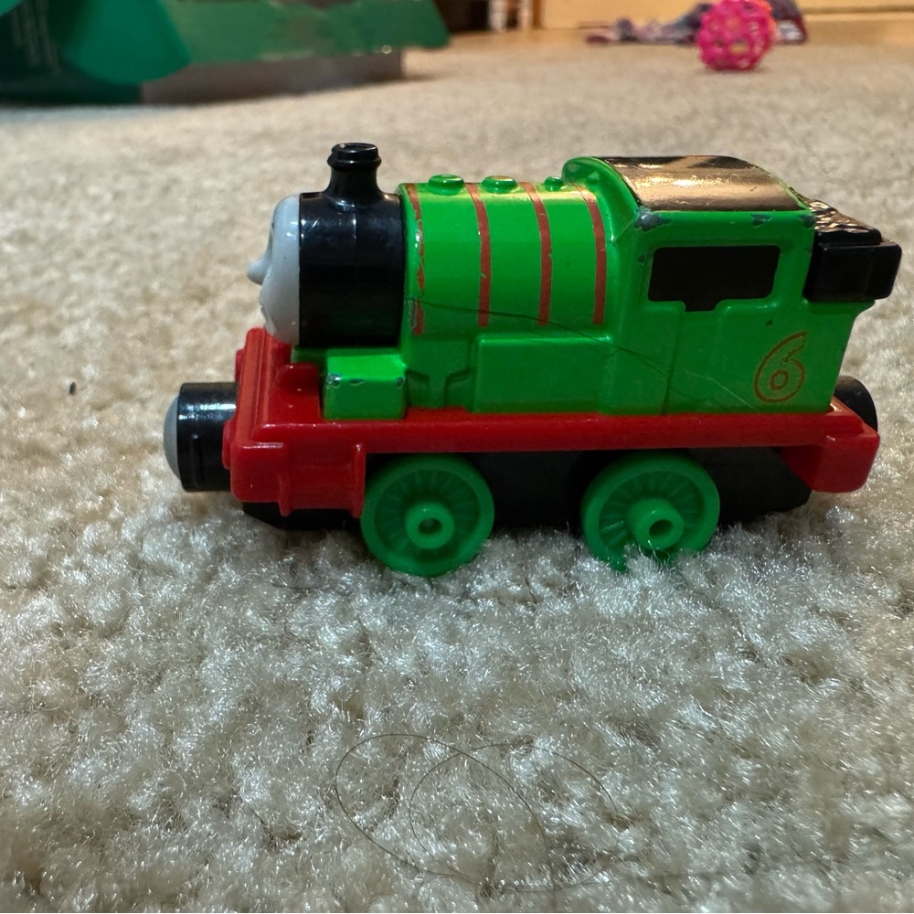 Thomas Tank Engine Metal Diecast Train Take Along N Play Percy